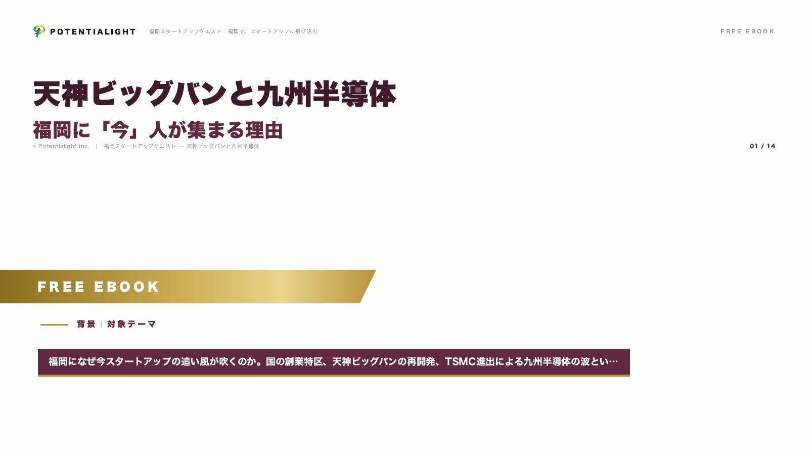 天神ビッグバンと九州半導体 eBook表紙
