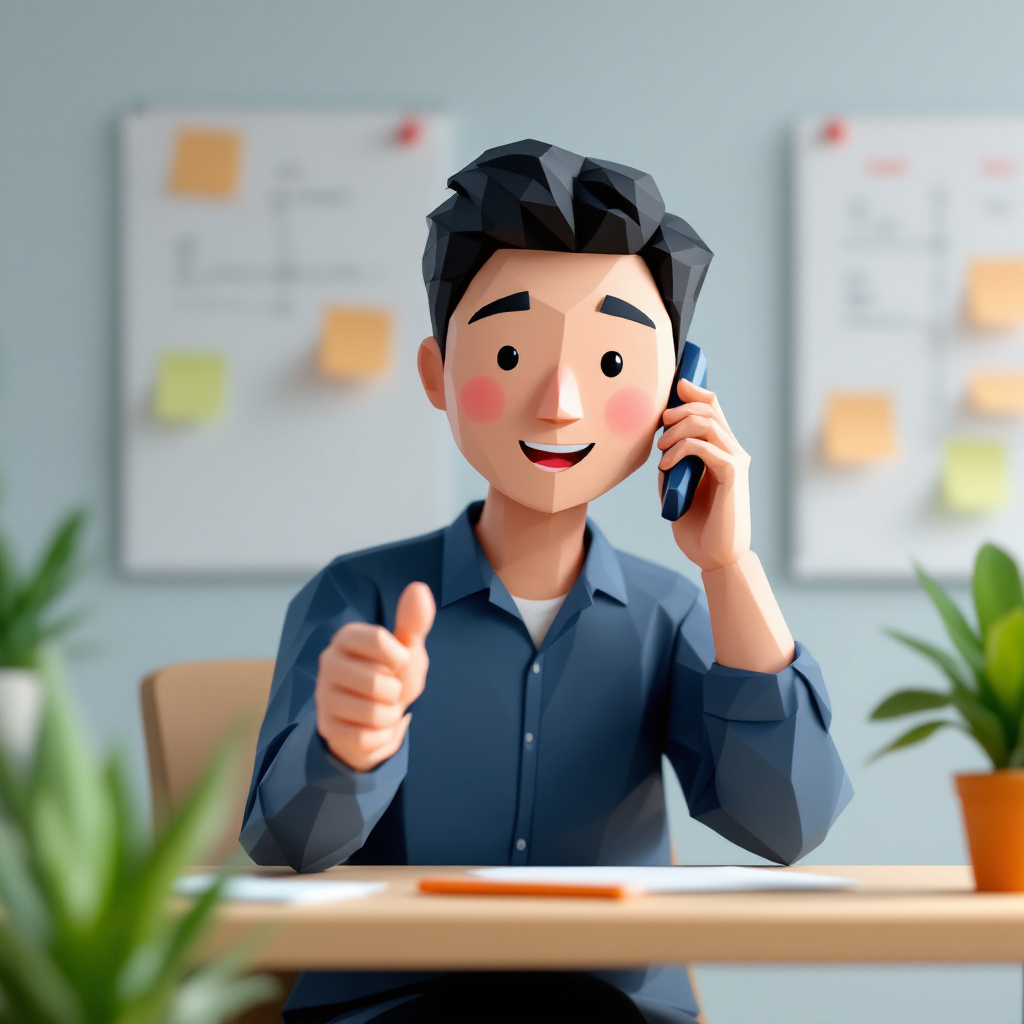 事業開発（ビジネスデベロップメント）のキャラクターイラスト